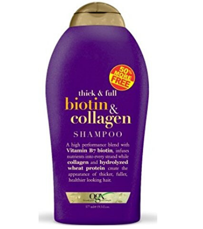 ogx thick & full biotin & collagen shampoo 19.5 oz